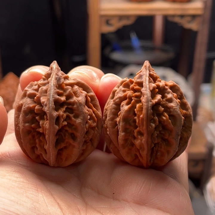 悠***雨把件文玩核桃楸大胖54