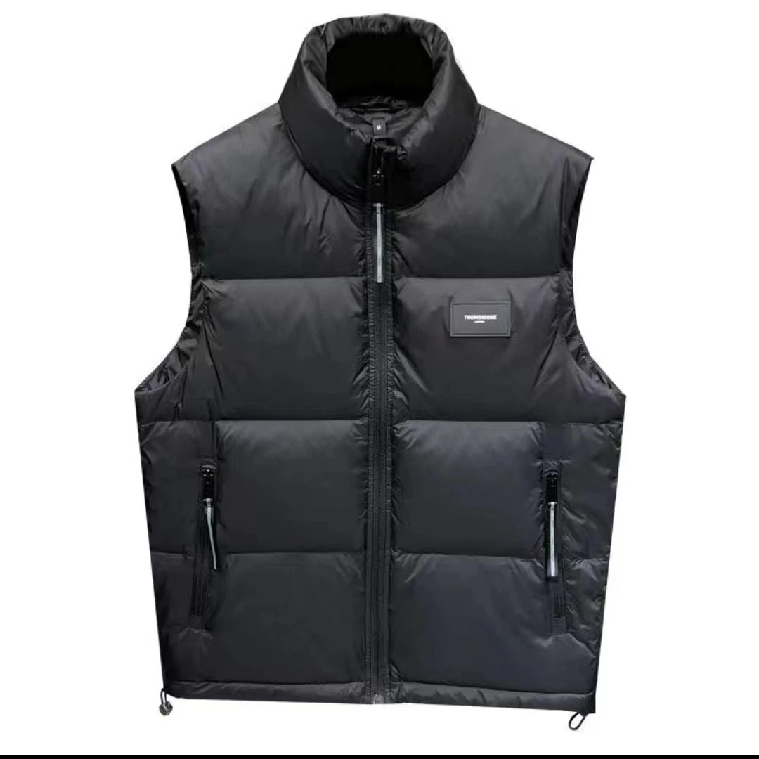 青春潮流百搭帅气男士休闲马甲秋冬季防风抗寒保暖加厚外穿棉坎肩