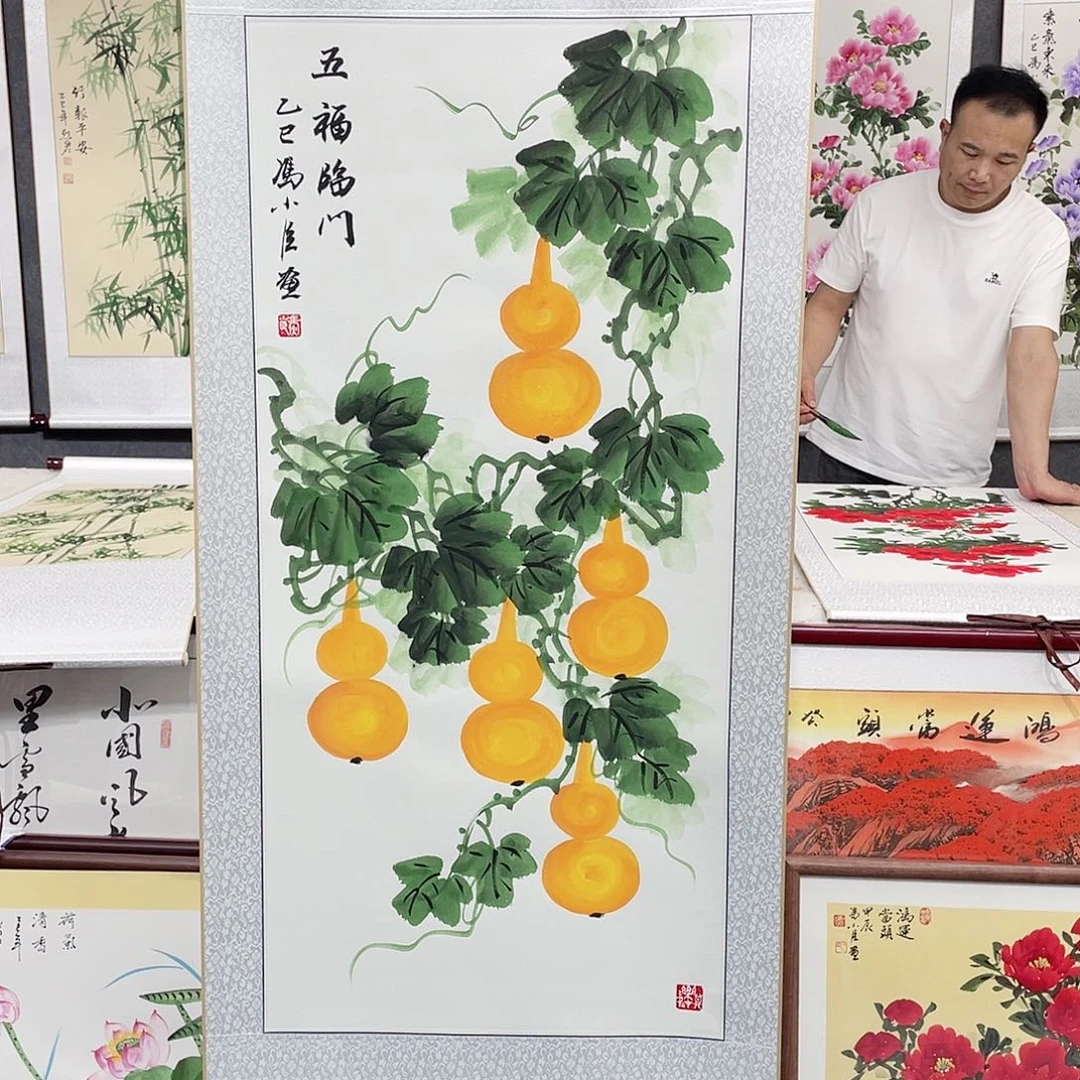 国画手绘画绘画作品