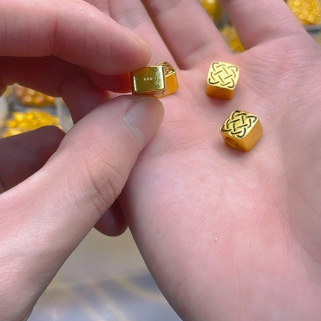 锆石铜合金方形转运珠1个