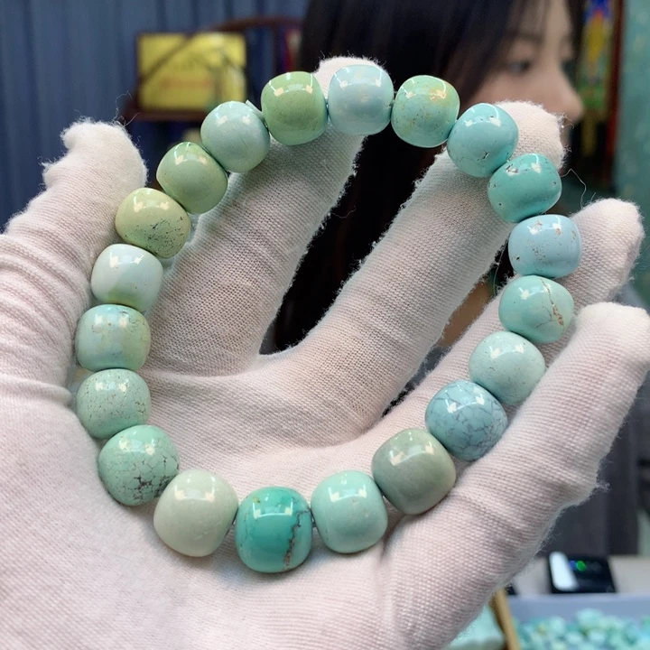 九***️未镶嵌绿松石单圈