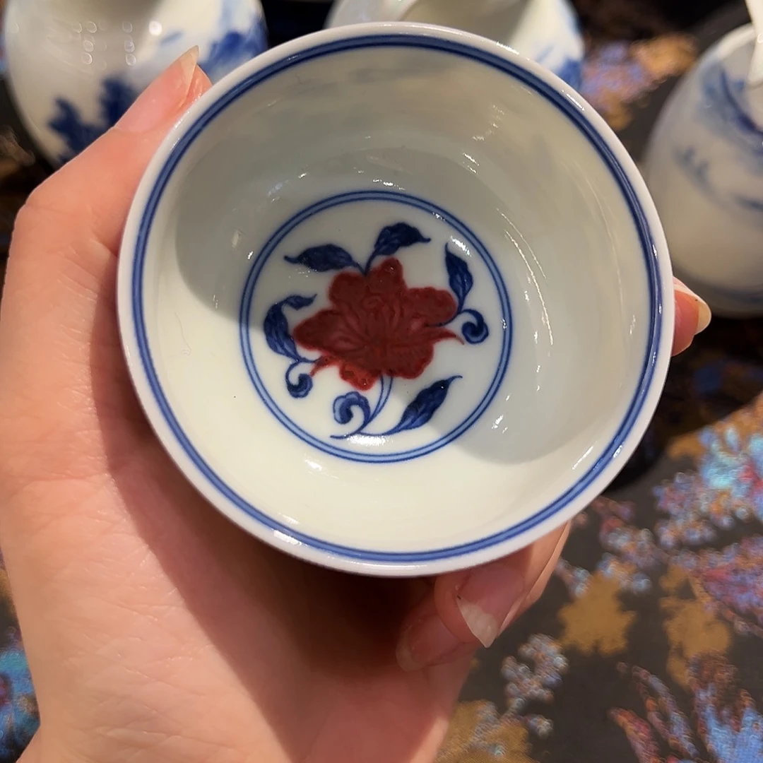 微瑕臻玉古坊原矿孔雀石釉里红