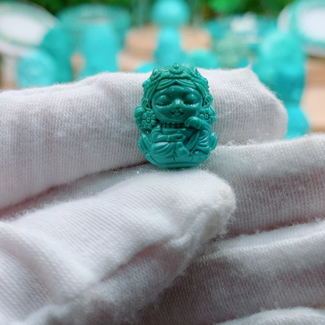 绿松石未镶嵌配饰