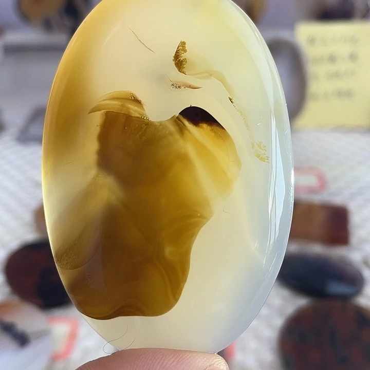 玛瑙/玉髓未镶嵌颈饰