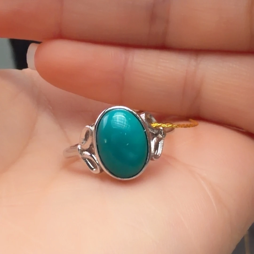 绿松石未镶嵌戒指