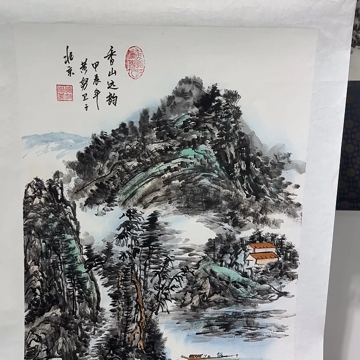 国画我是一只小小鸟地域