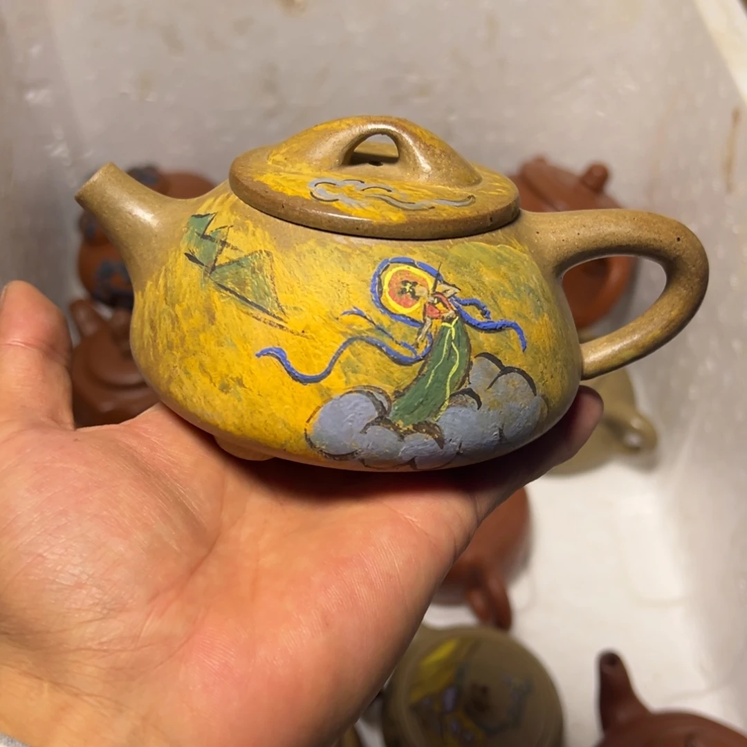 茶壶紫砂宜兴原矿紫砂壶300毫升容量