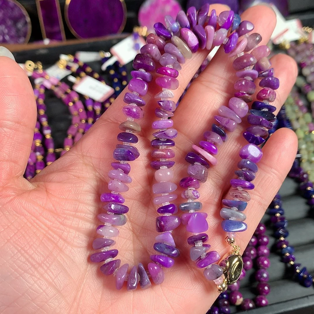 苏纪石（舒俱来）未镶嵌项链