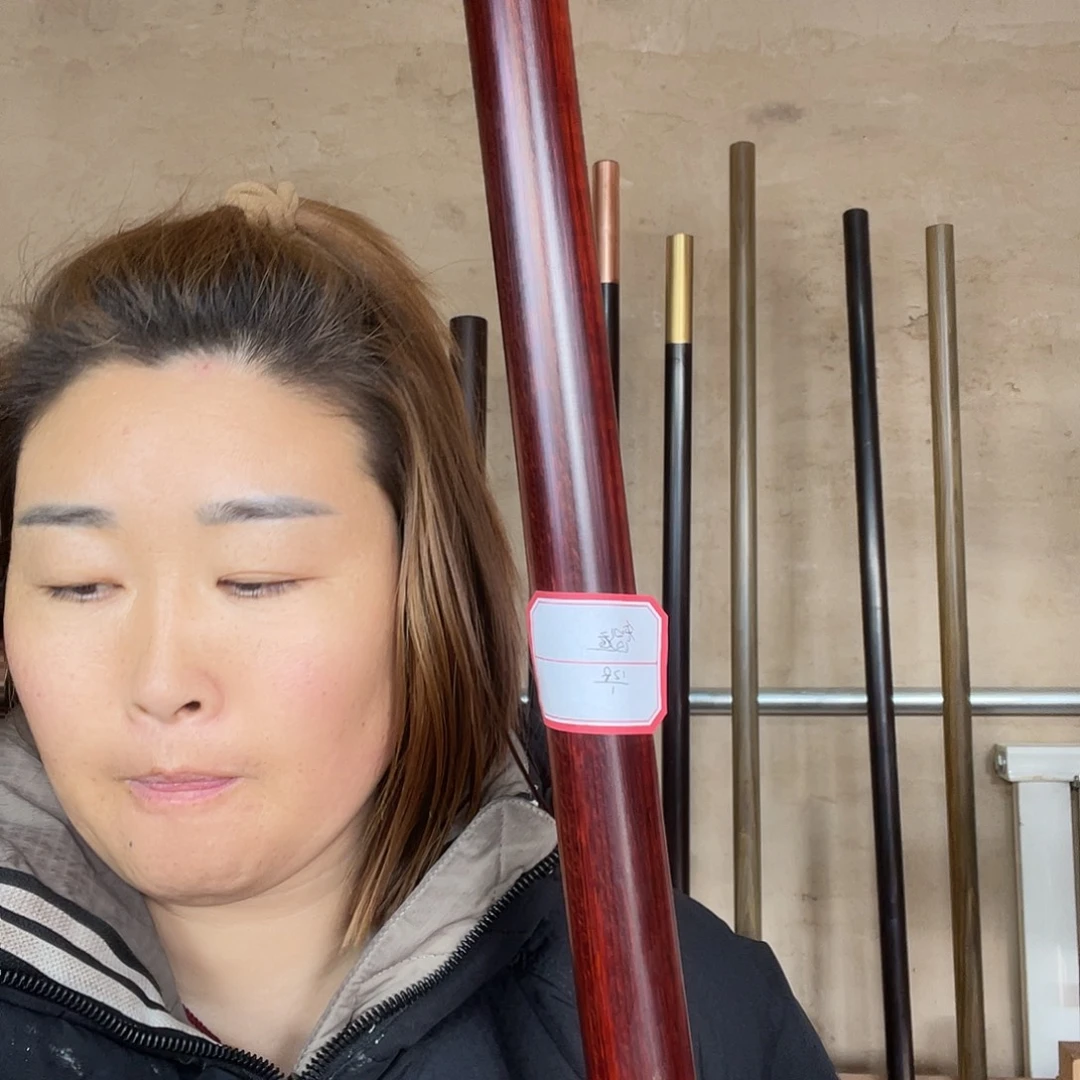 智***杆香榧木把玩棍车载棍防身棍