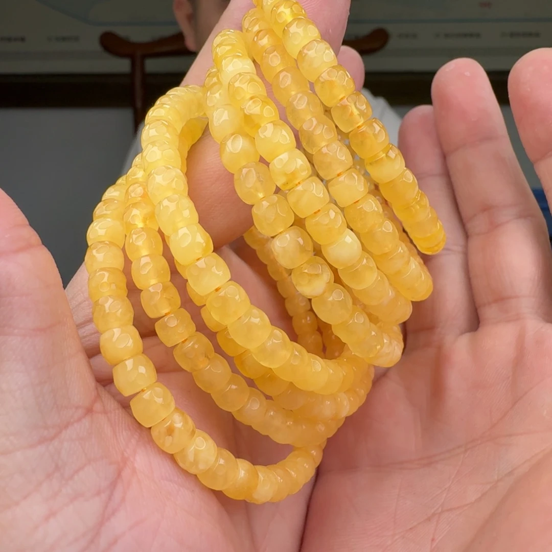 琥珀未镶嵌手链多样性发其一