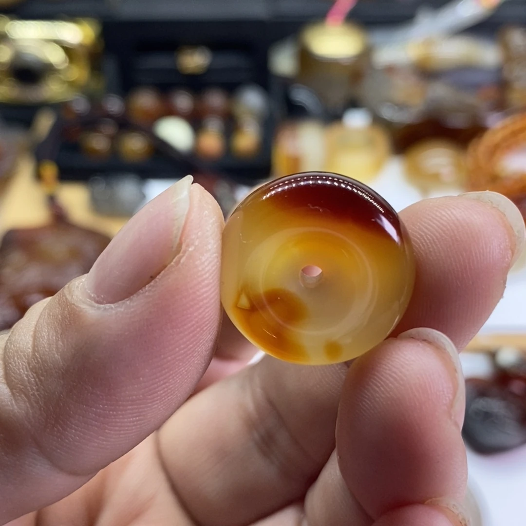 玛瑙/玉髓合金颈饰