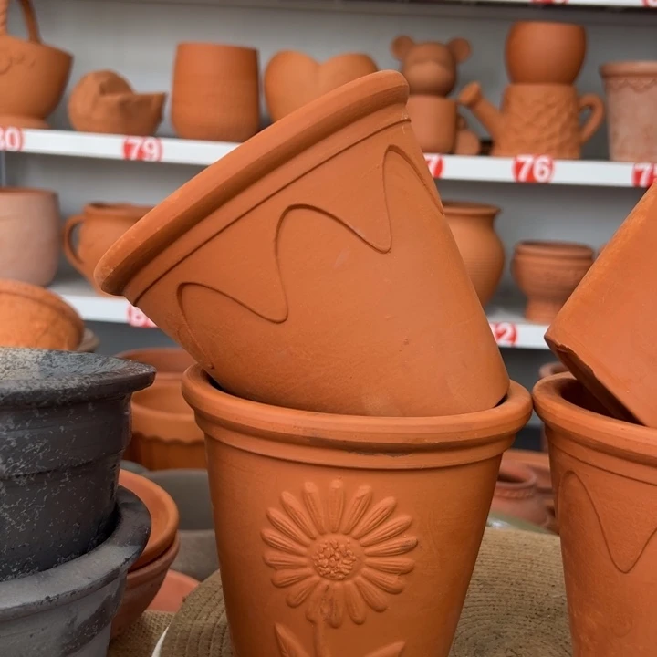 红陶17×15 高温加厚瑕疵两个