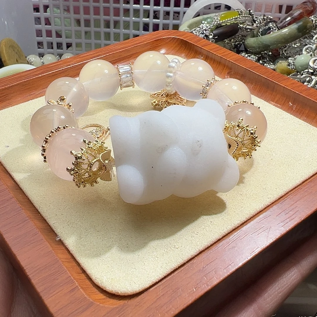 水晶未镶嵌手链水晶手链