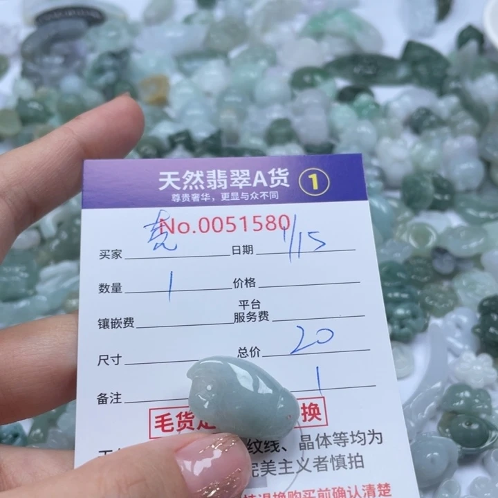 翡翠颈饰未镶嵌壳*