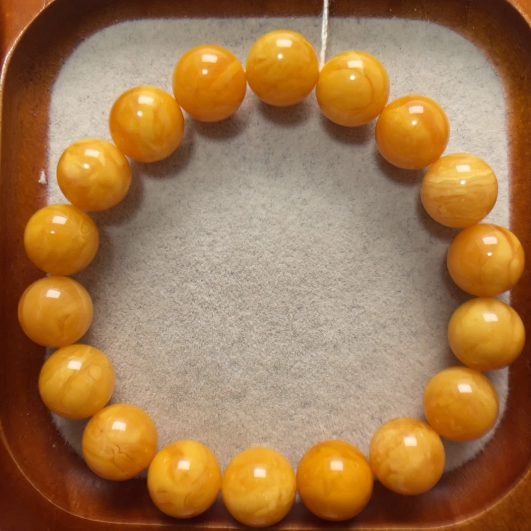 蜜蜡未镶嵌手串蜜蜡