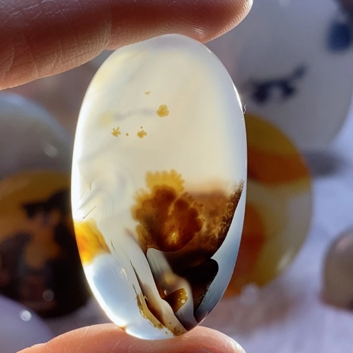 玛瑙/玉髓颈饰未镶嵌西*