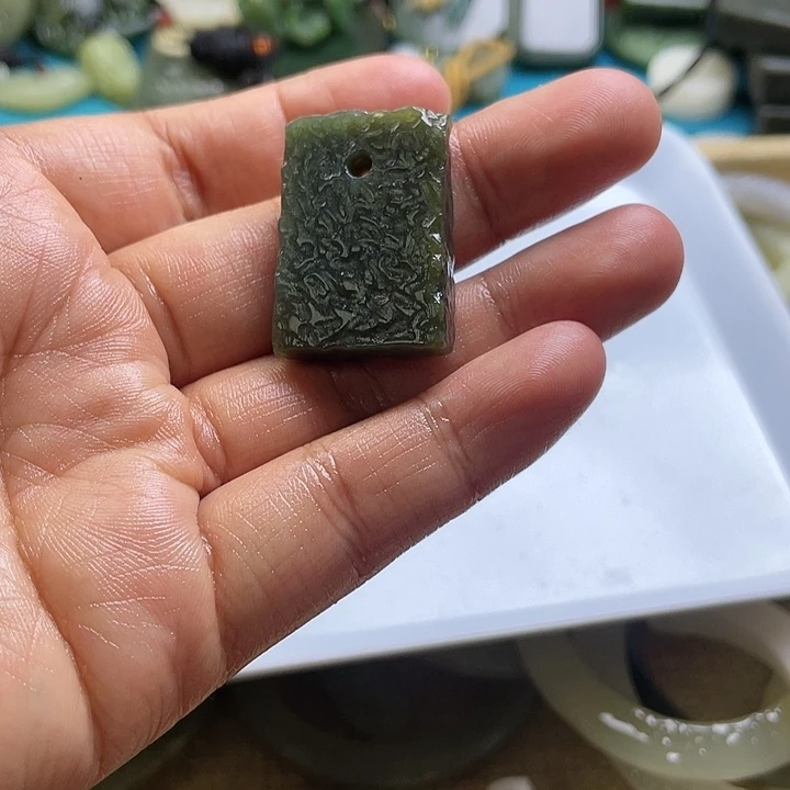 和田玉（糖玉）颈饰未镶嵌@****1