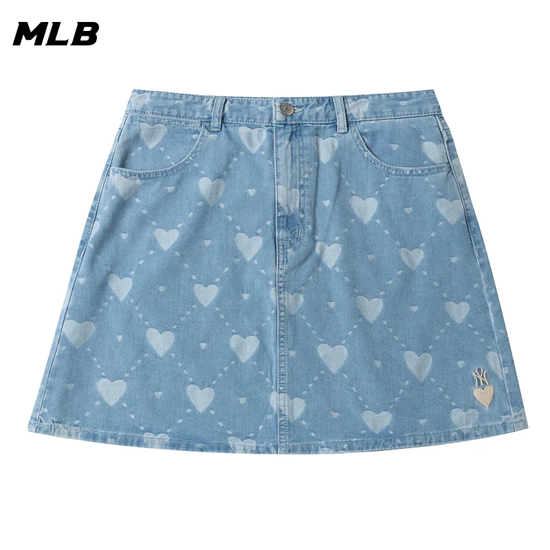 MLB短裙女子夏季新款休闲透气复古运动裙时尚半身裙3FDSH0143