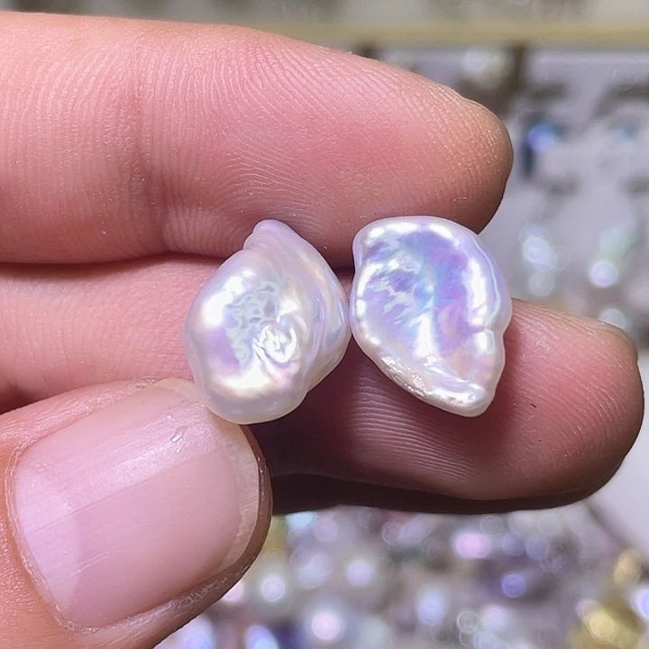 颈饰合金淡水珍珠76