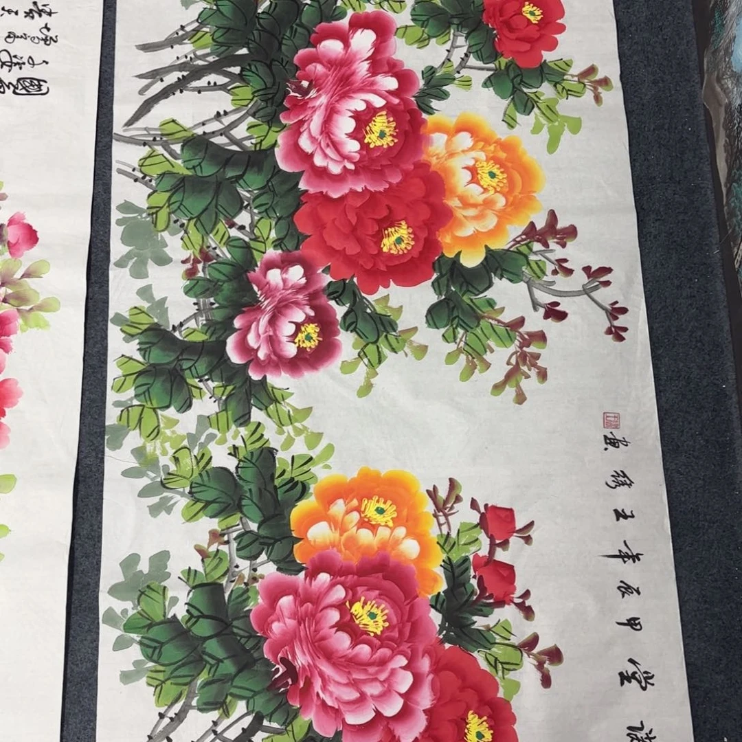 国画70/180小六尺手绘 国画