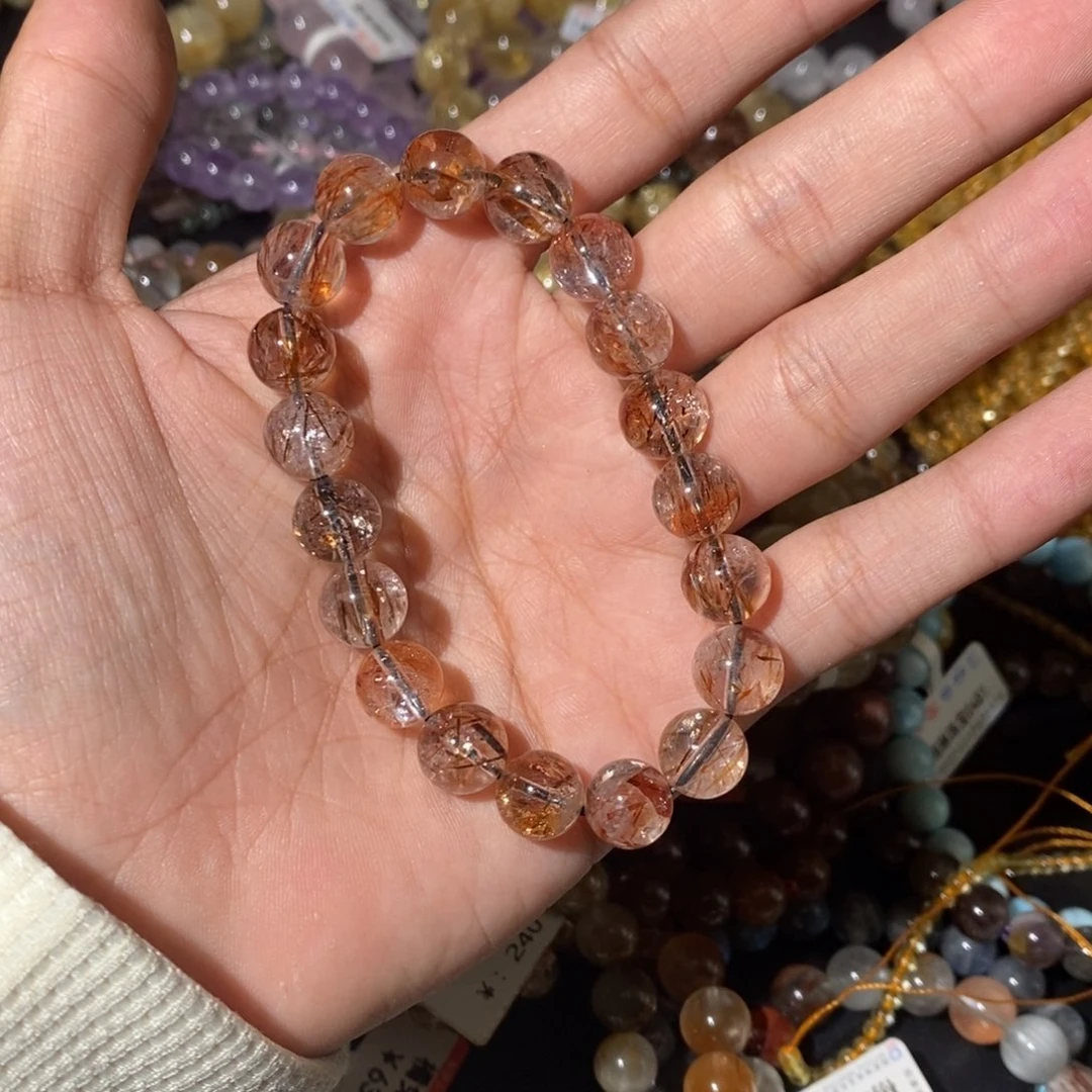 水晶手链未镶嵌丑***怪我