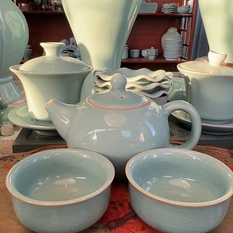 汝瓷西施壶微瑕福利特惠