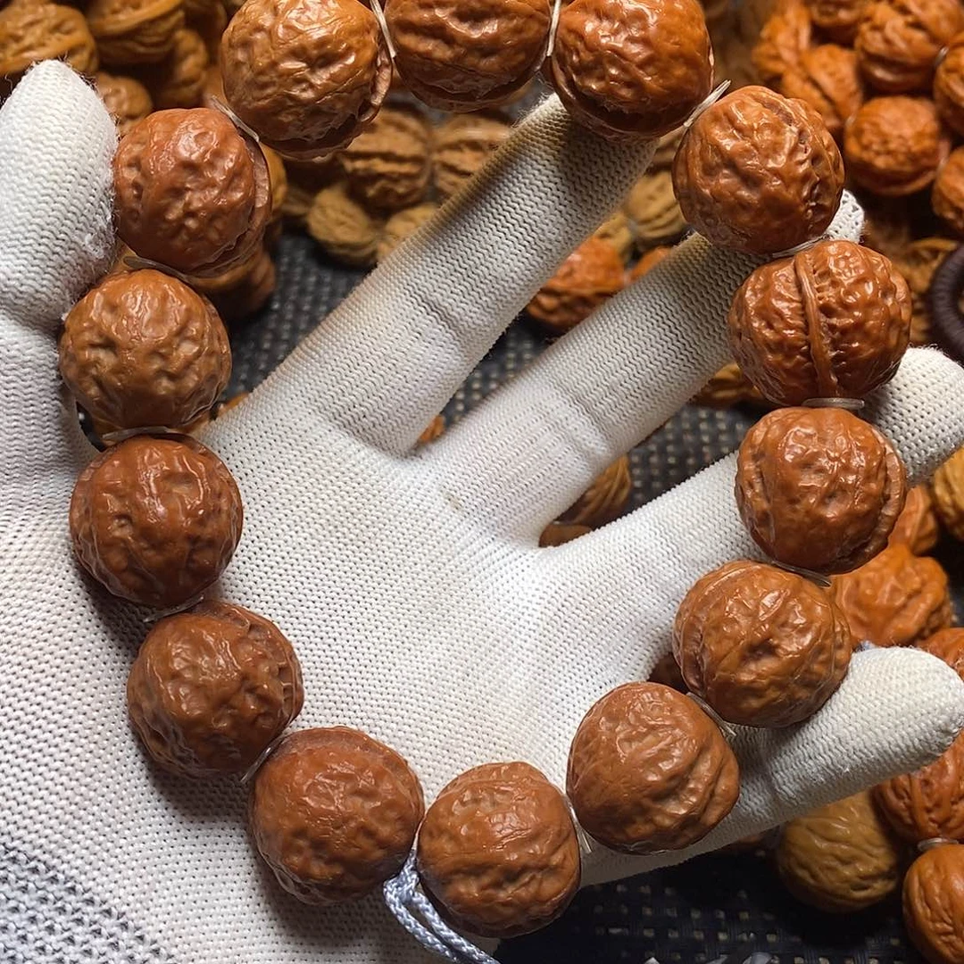 文玩核桃手串铁皮纹