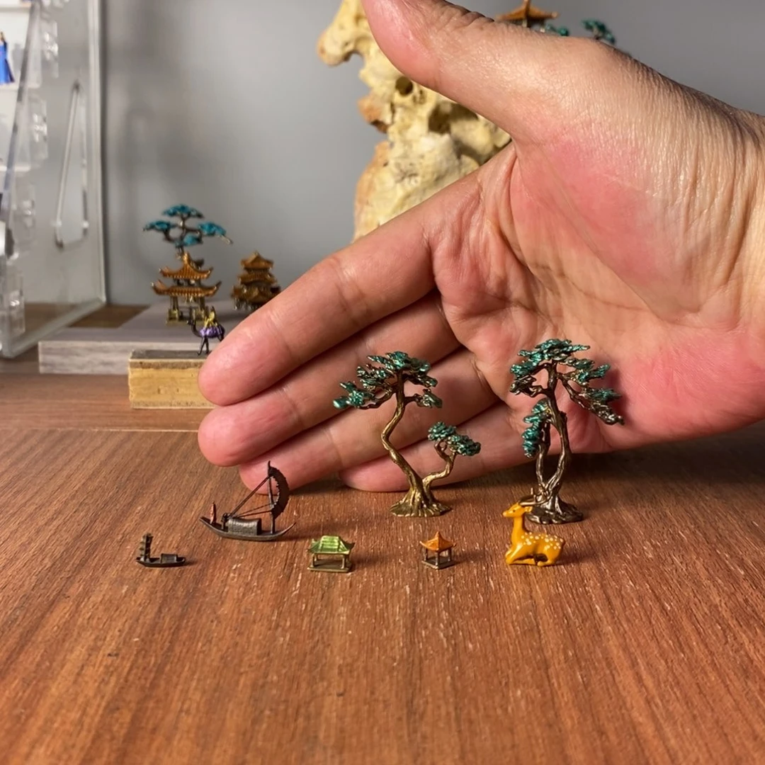 琉璃手工艺品在家