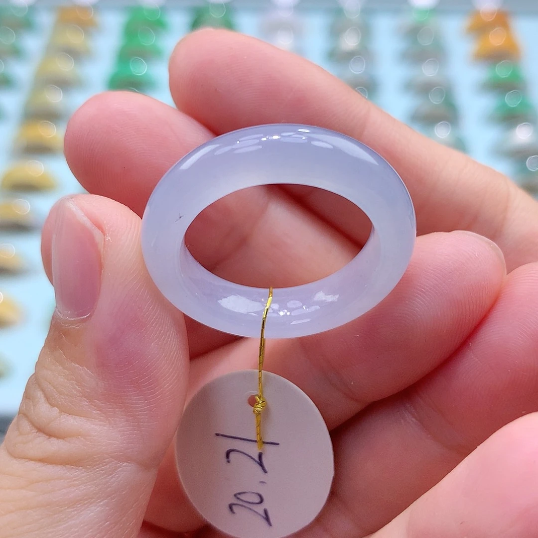 未镶嵌戒指翡翠2021圈