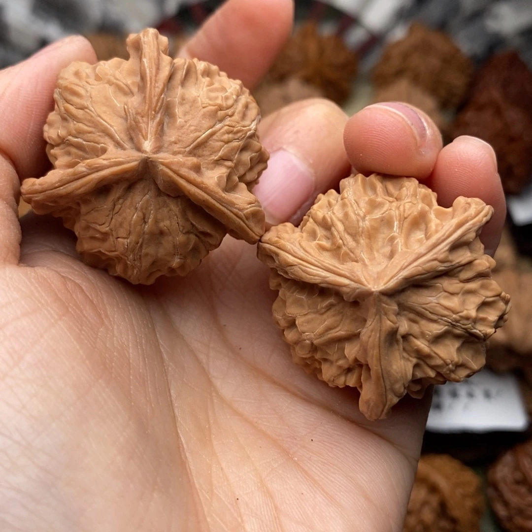 把件文玩核桃220号37全盘山