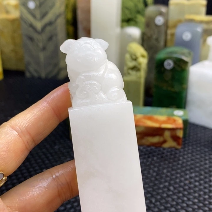 广东石倩*青田石印章石