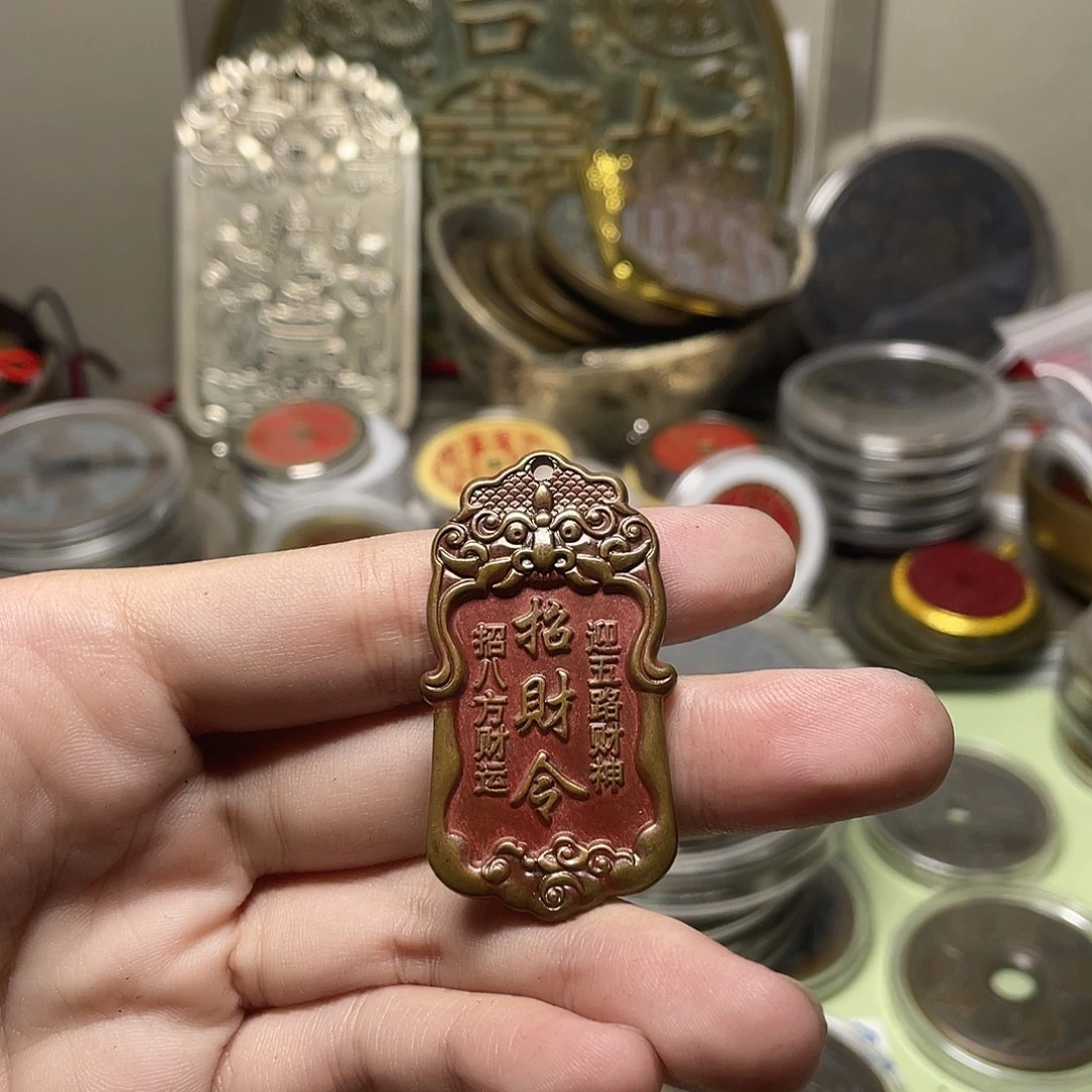 铜风磨铜材质，一物一拍