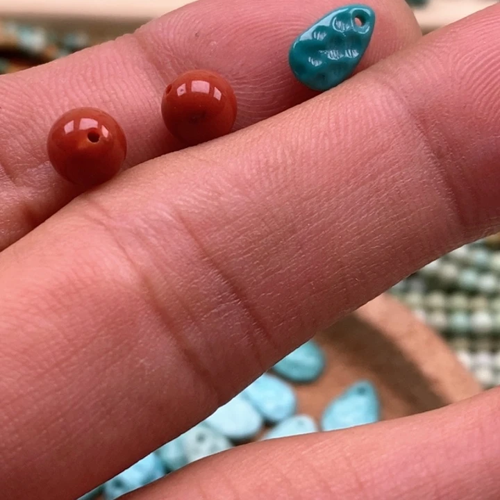 南红玛瑙未镶嵌珠宝半成品