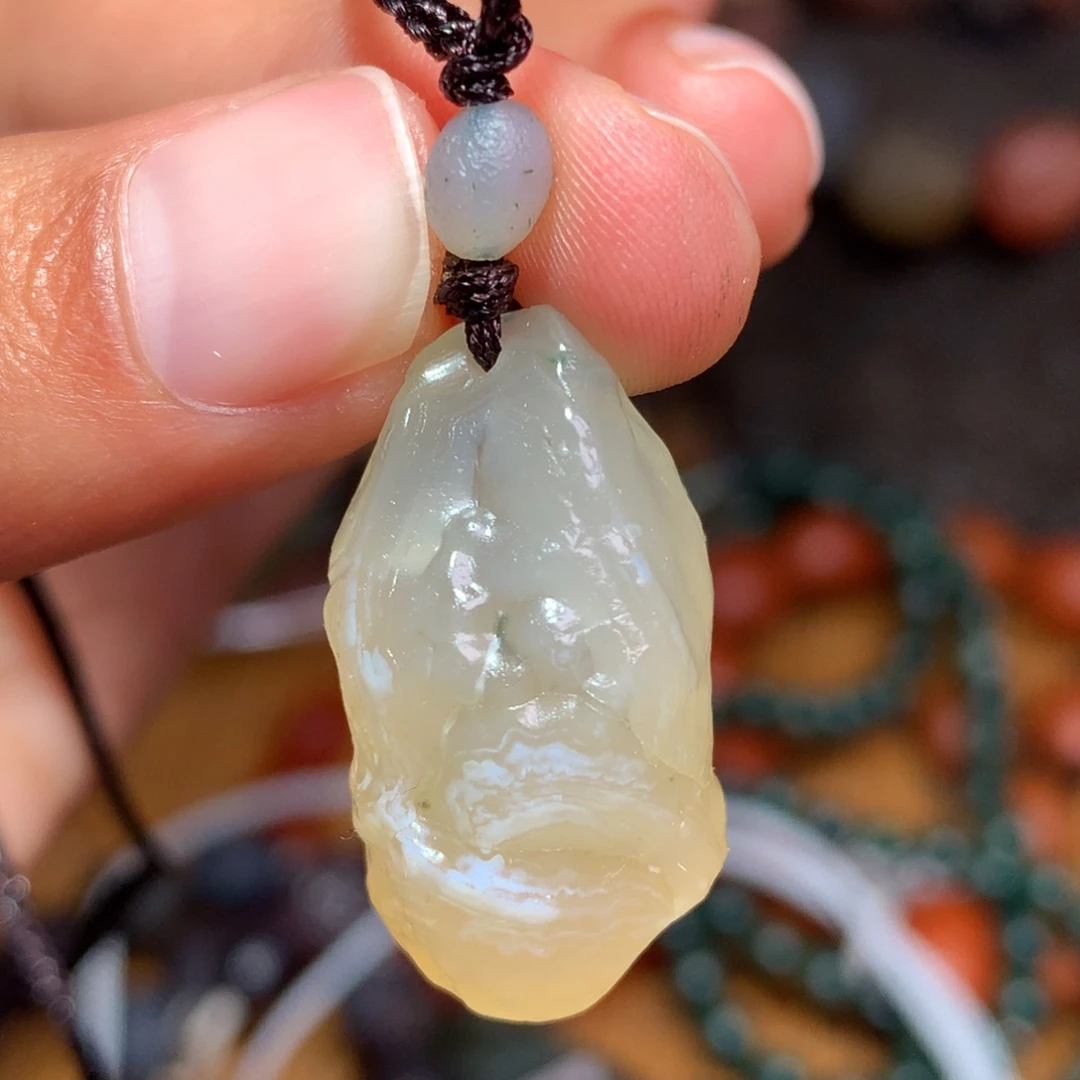 未镶嵌玛瑙/玉髓珠宝半成品