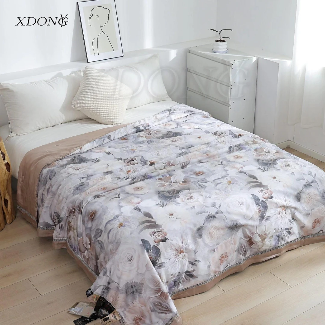 XDONGY（冬云家纺）200*230高奢 繁花锦簇 燕 窝  蛋白夏被