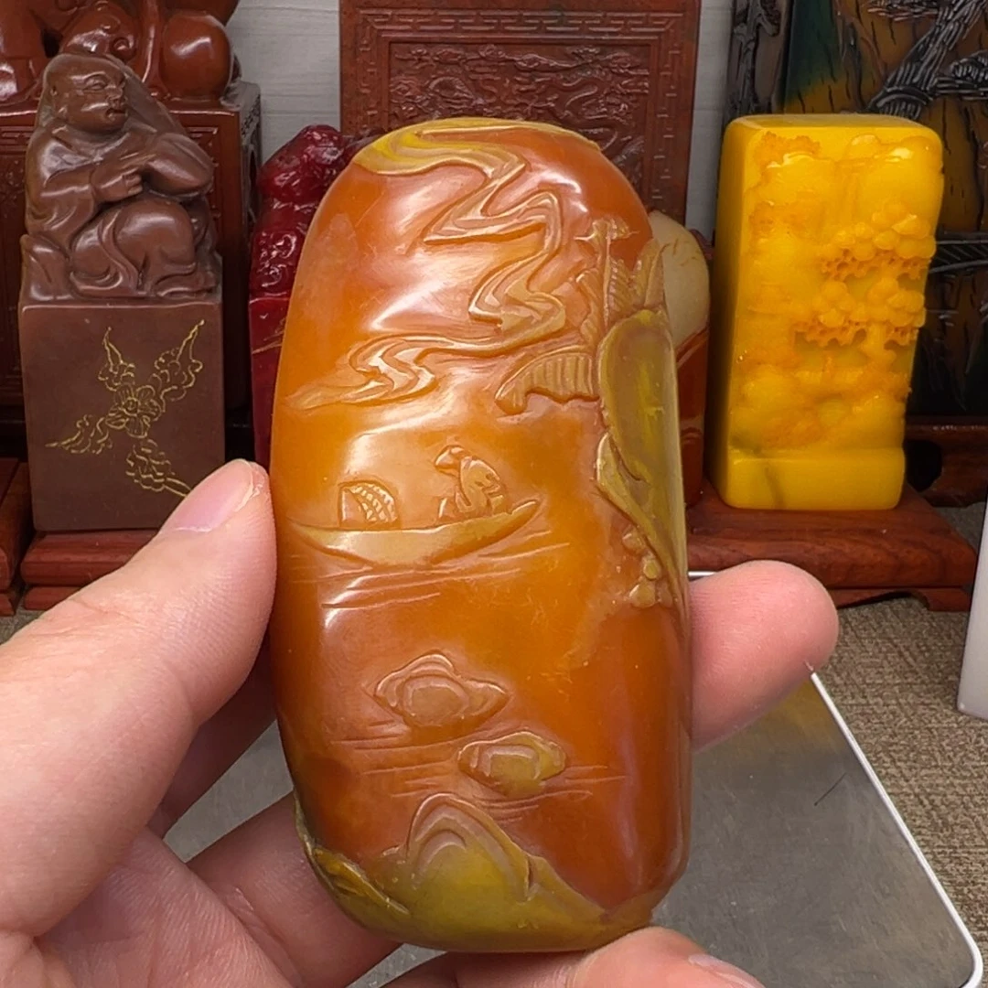 寿山石印石精品印章