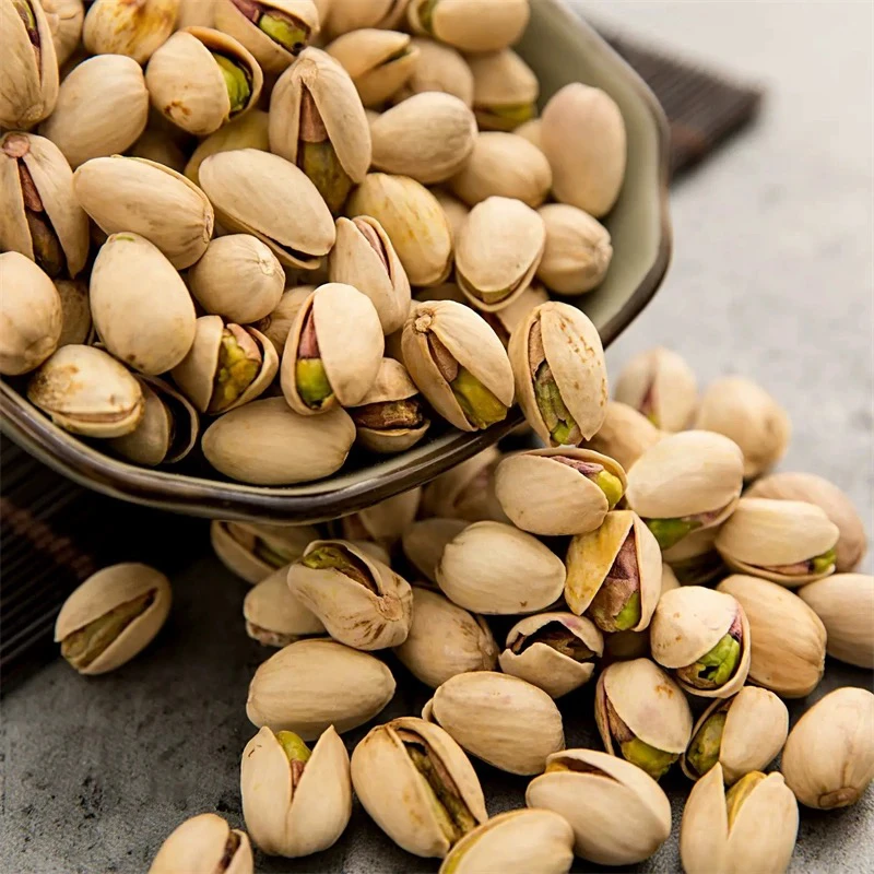 原色无漂白开心果 自然开口 新货