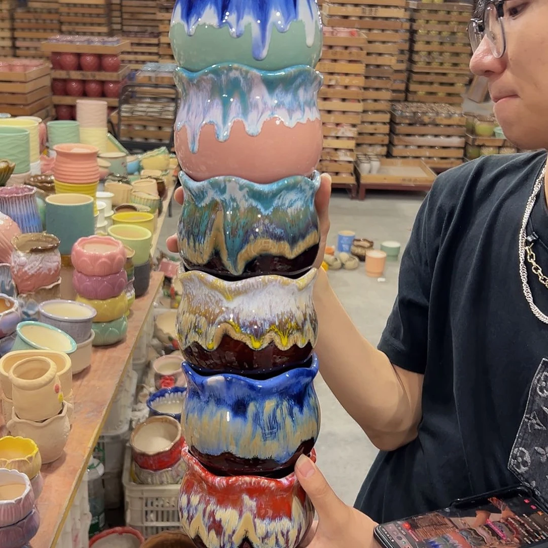 一共发6个！口径12高10！