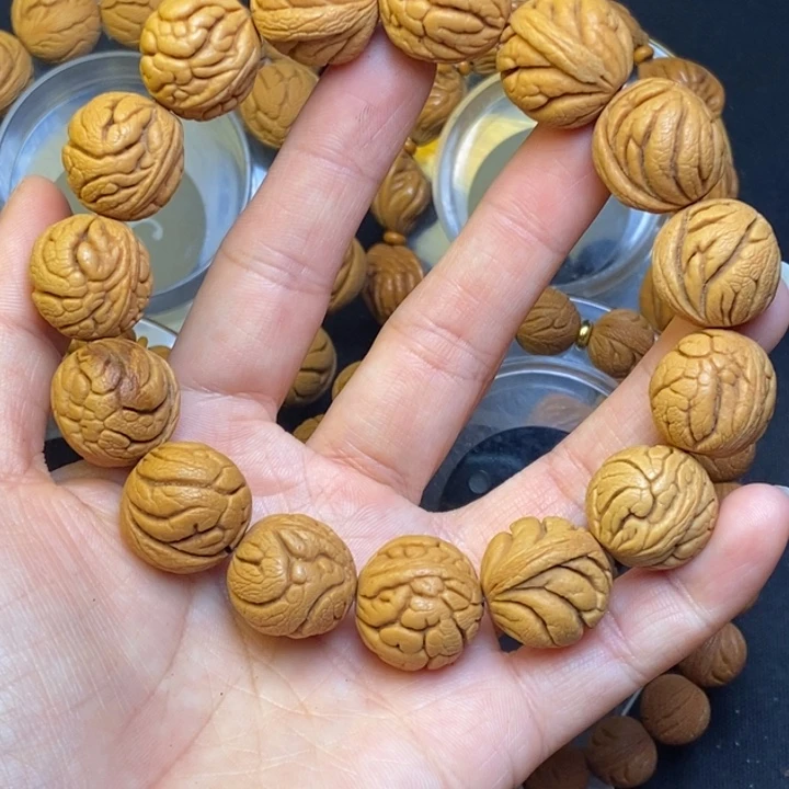 吊坠桃核秦岭龙纹桃核17