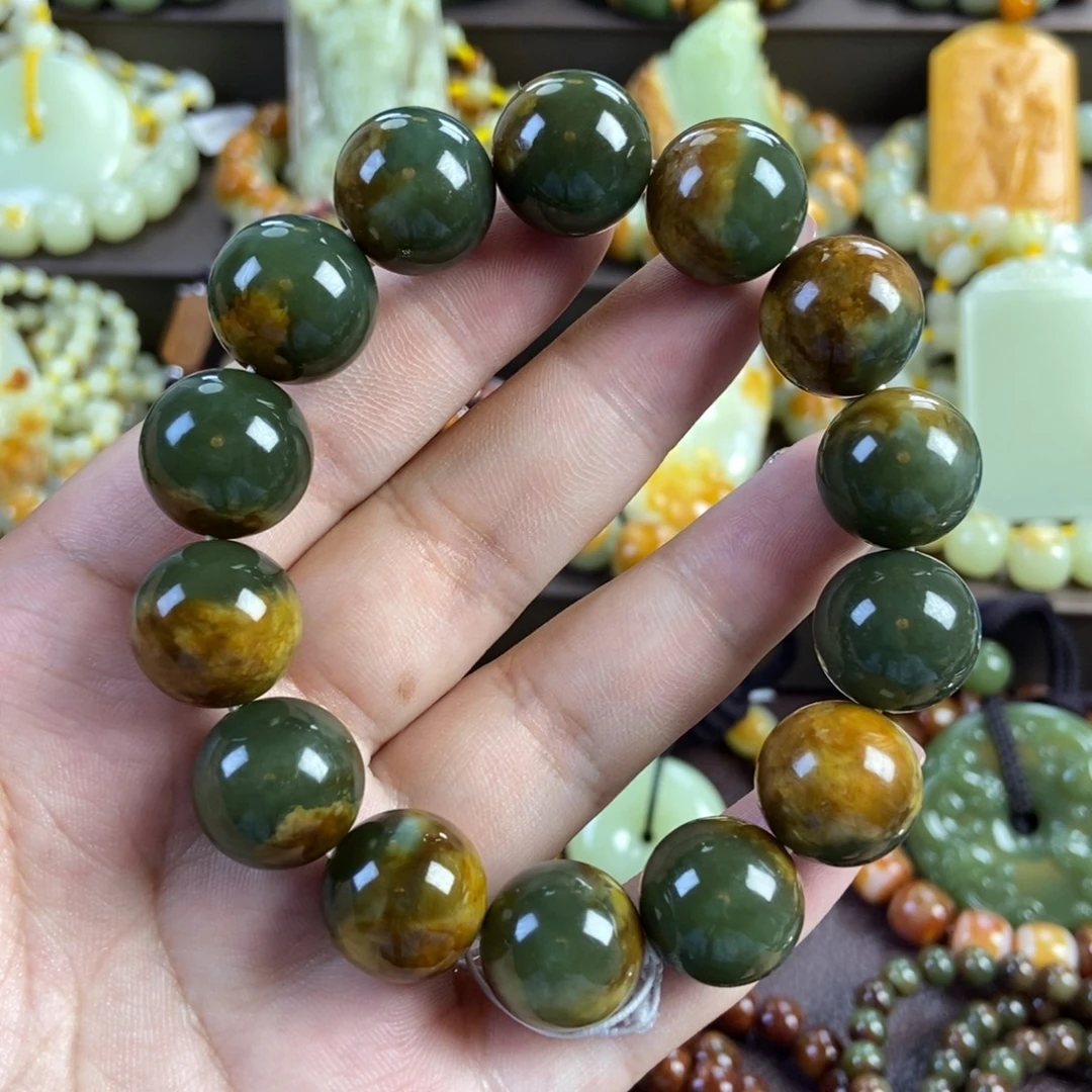 透闪石质玉未镶嵌手串