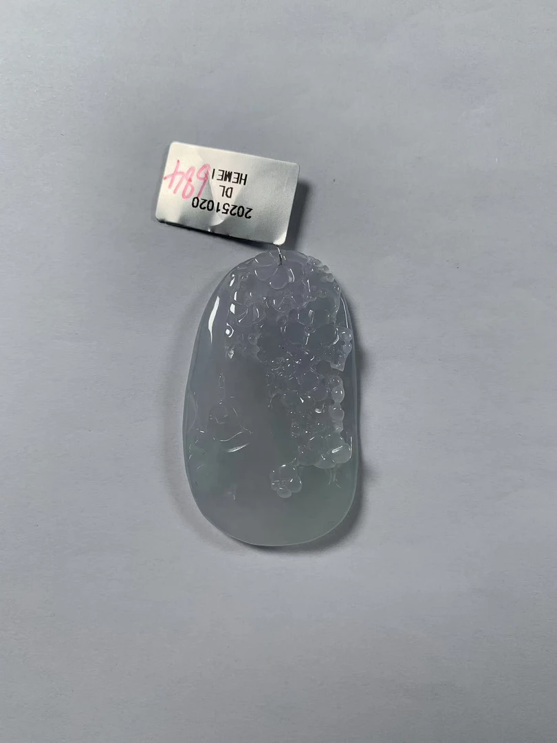 定制翡翠未镶嵌未抛光毛货悟道684