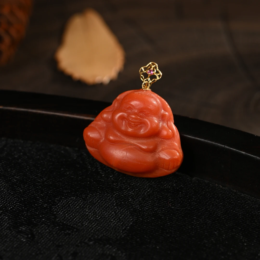 【熊总夫妇】南红佛公吊坠（多样性发一件）