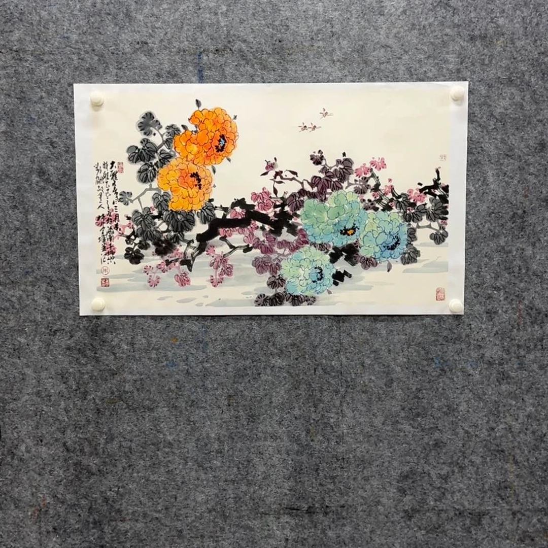 国画ZQZ老师的国画作品(朱)