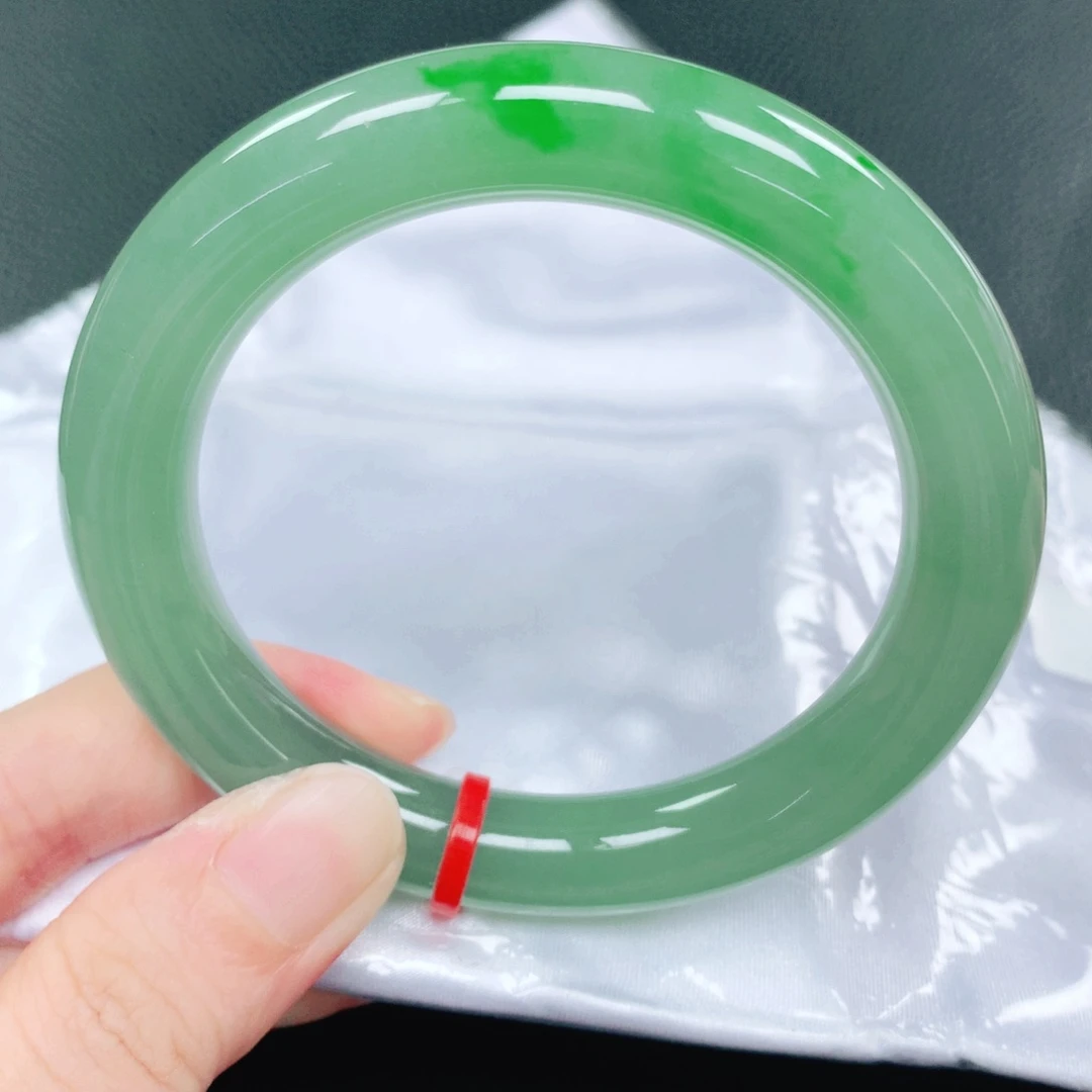 未镶嵌手镯翡翠56圈