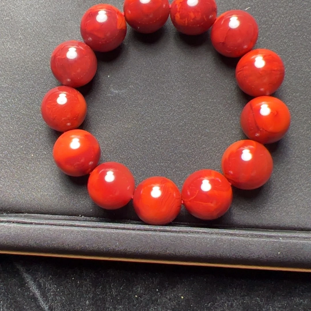 凡***城南红玛瑙未镶嵌手串