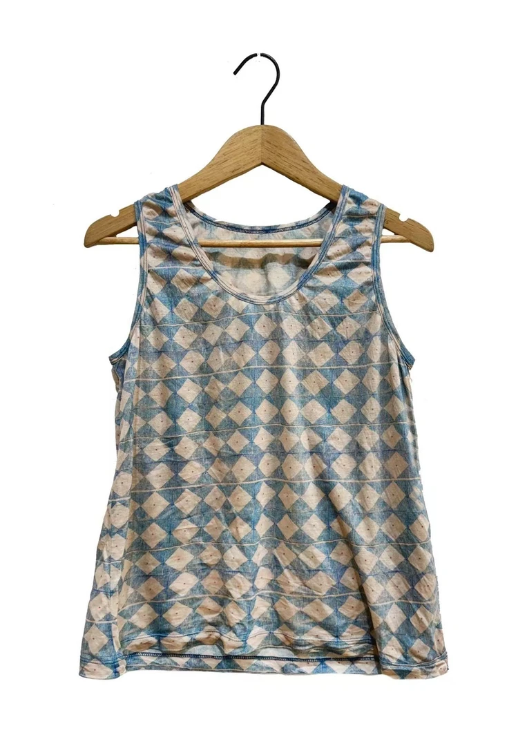 7阁小府～左岸迷香原创植物染背心25SS4012