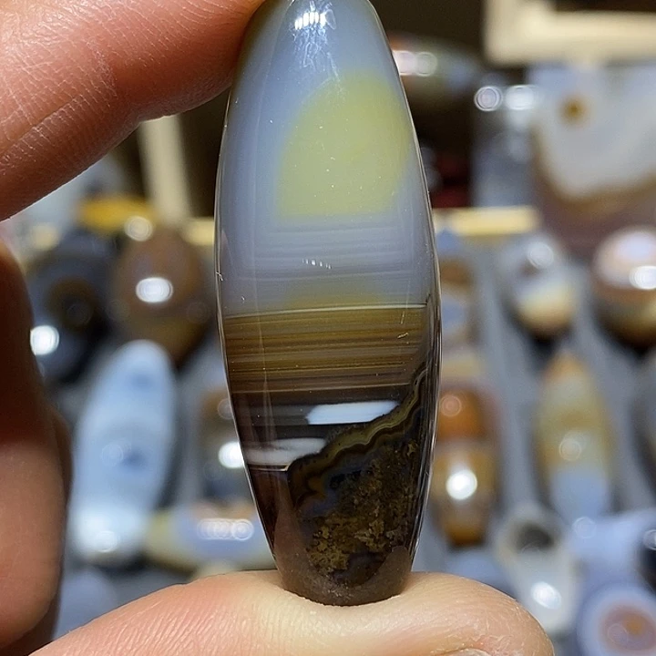 玛瑙/玉髓未镶嵌颈饰