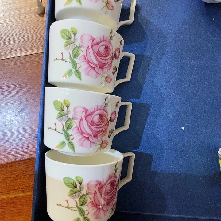 简***单骨质瓷库存产品杯子4