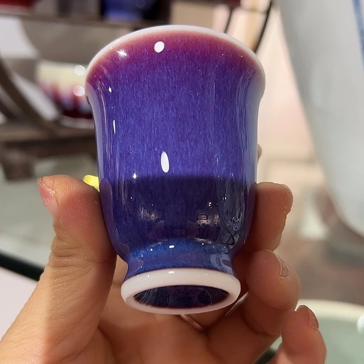 瓷片景德镇品艺轩郎紫