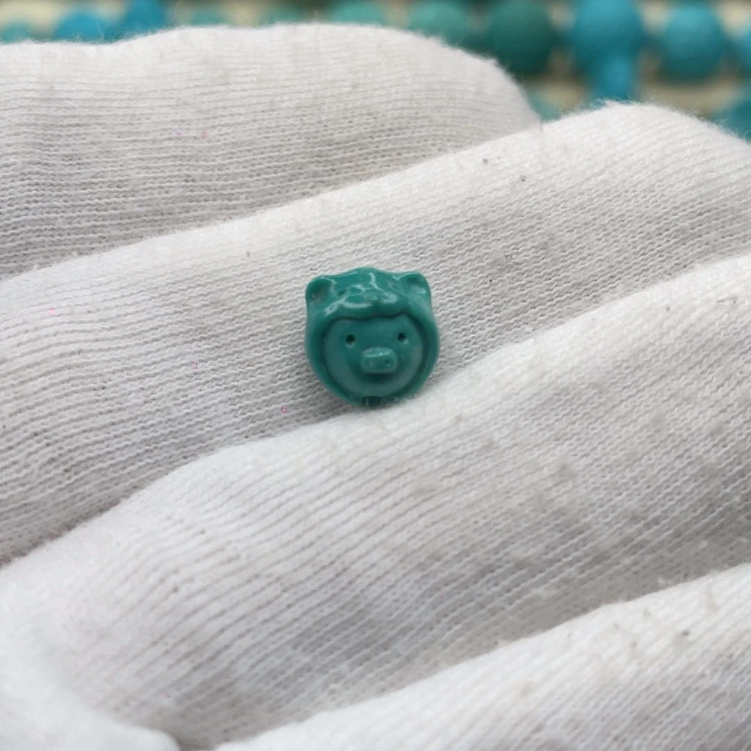 绿松石未镶嵌颈饰卡9